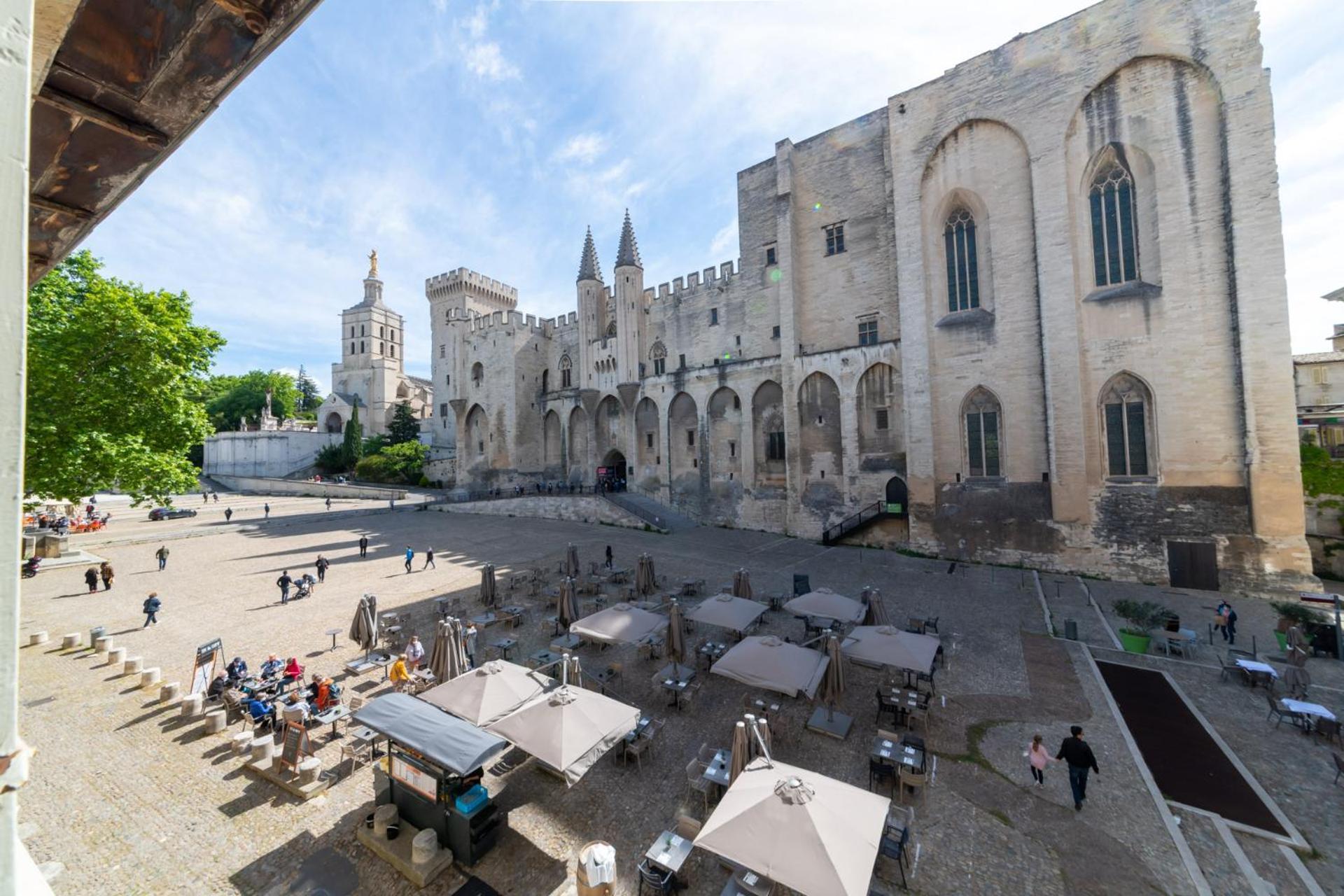 아비뇽 Bien D'Exception En Face Du Palais Des Papes 아파트 외부 사진