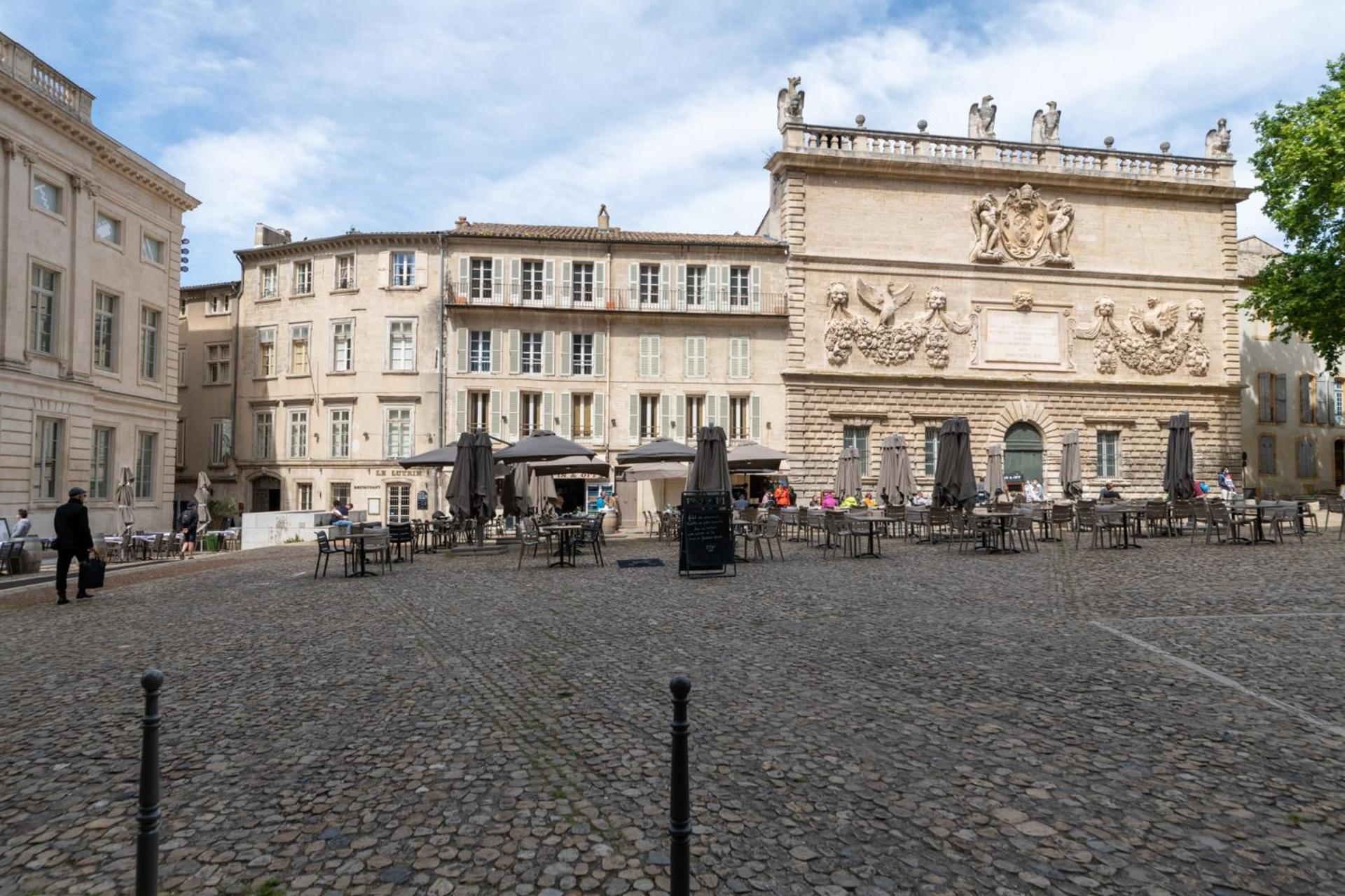 아비뇽 Bien D'Exception En Face Du Palais Des Papes 아파트 외부 사진