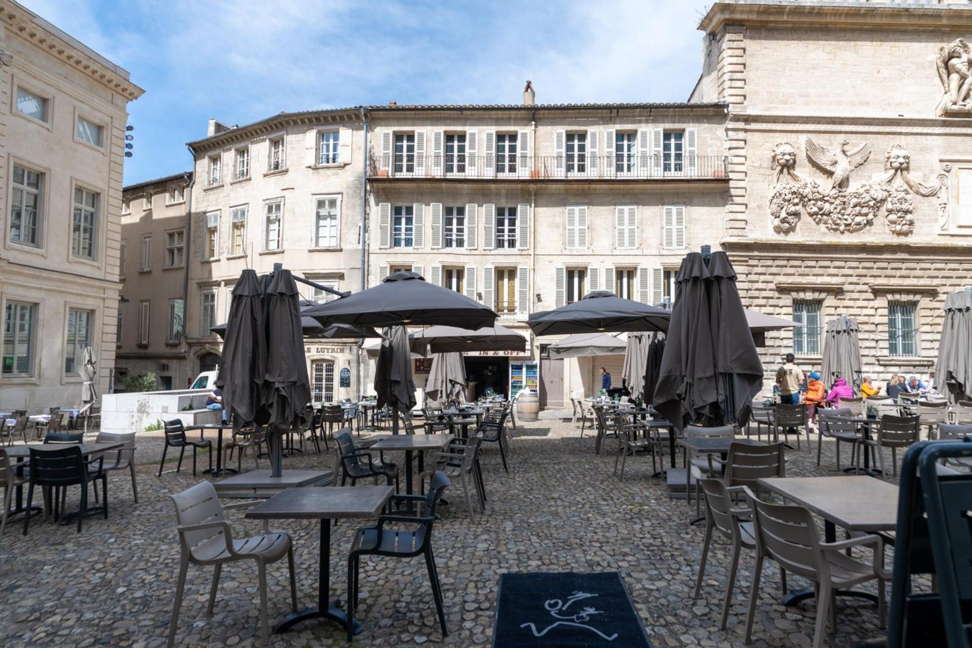 아비뇽 Bien D'Exception En Face Du Palais Des Papes 아파트 외부 사진