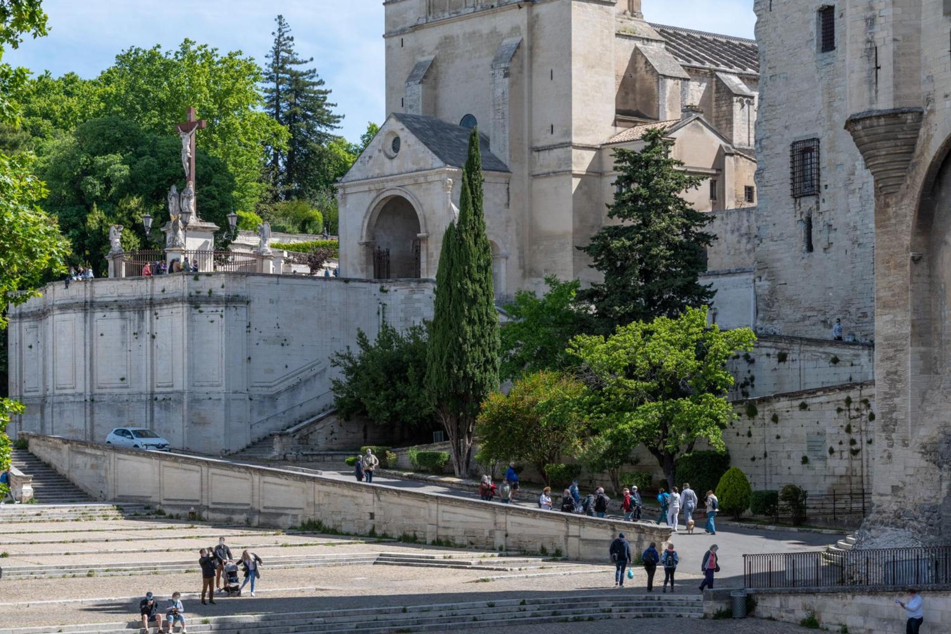 아비뇽 Bien D'Exception En Face Du Palais Des Papes 아파트 외부 사진